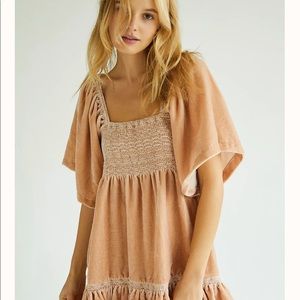New Free People Velvet Dress